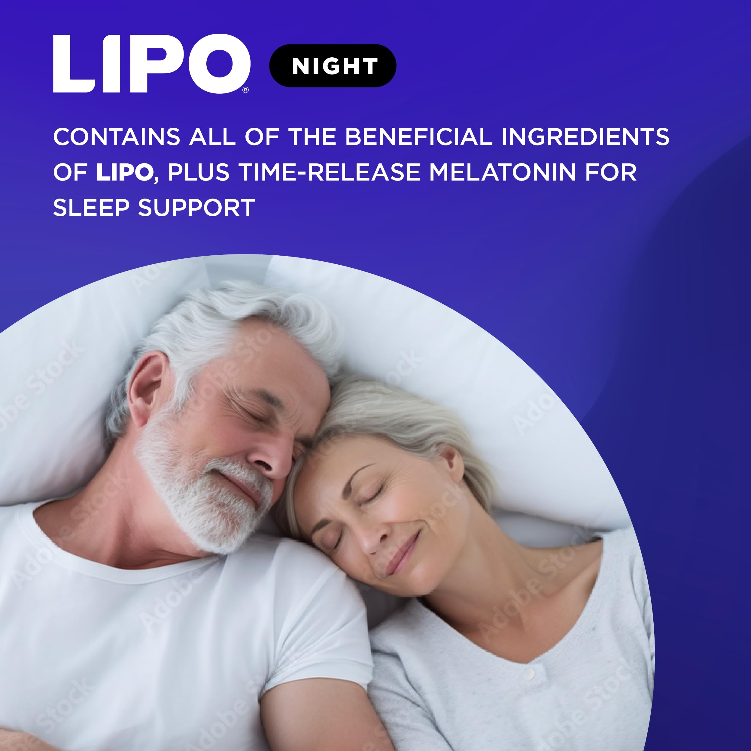 Etiqueta Lipo-Flavonoid con ingredientes y beneficios claros
