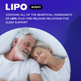 Etiqueta Lipo-Flavonoid con ingredientes y beneficios claros
