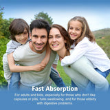 Liqherb uso en familia ilustrando conveniencia y tolerancia