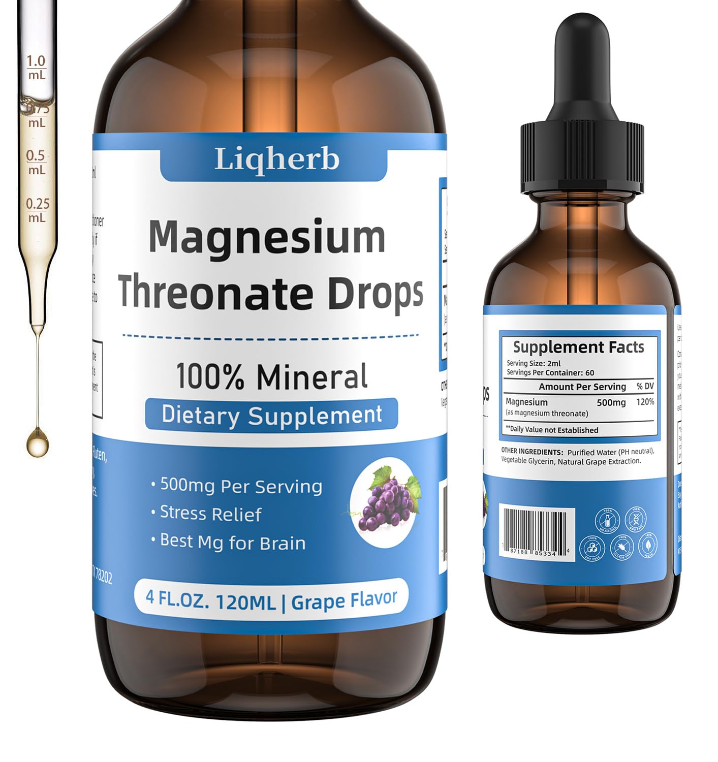 Liqherb frasco frontal mostrando diseño y dosis clara