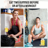 Liqherb frasco junto a equipo de entrenamiento para uso pre/post ejercicio