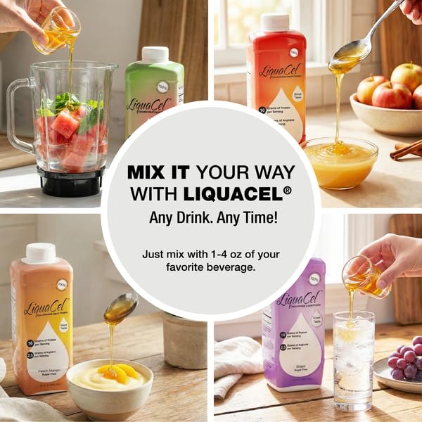 LiquaCel junto a objetos cotidianos para comparar tamaño y capacidad de 32 fl oz