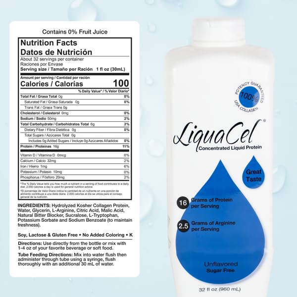 LiquaCel detalle de textura concentrada, visibilidad clara para mezclas prácticas