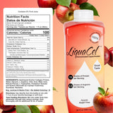 LiquaCel detalle de textura líquida fácil de beber y mezclar