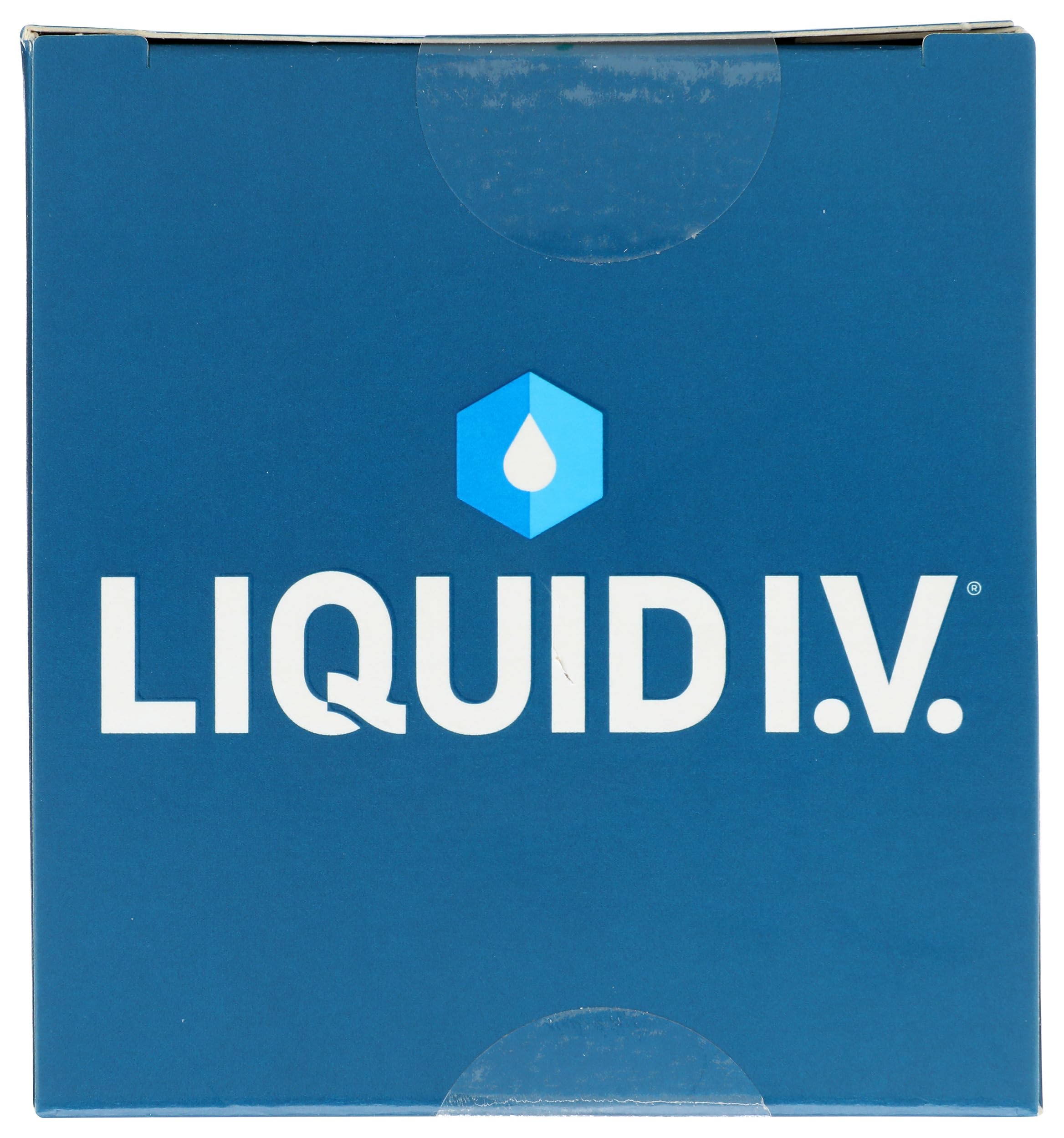 Liquid I.V. polvo textura cercana mostrando color natural y facilidad de mezcla
