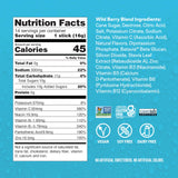Liquid I.V. detalle de etiqueta con ingredientes y beneficios visibles