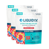 Liquid I.V. empaque frontal Ring Pop mostrando 42 sobres y práctico formato