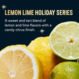 Liquid I.V. Lemon Lime servido demostrando sabor cítrico refrescante