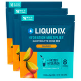 Liquid I.V. empaque frontal mostrando 48 sobres y conveniencia