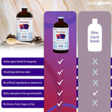 LIQUIDHEALTH producto en mesa de estudio para enfoque y hábitos diarios