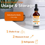 LIQUIDHEALTH comparación de tamaño junto a objeto común para visualizar volumen del frasco