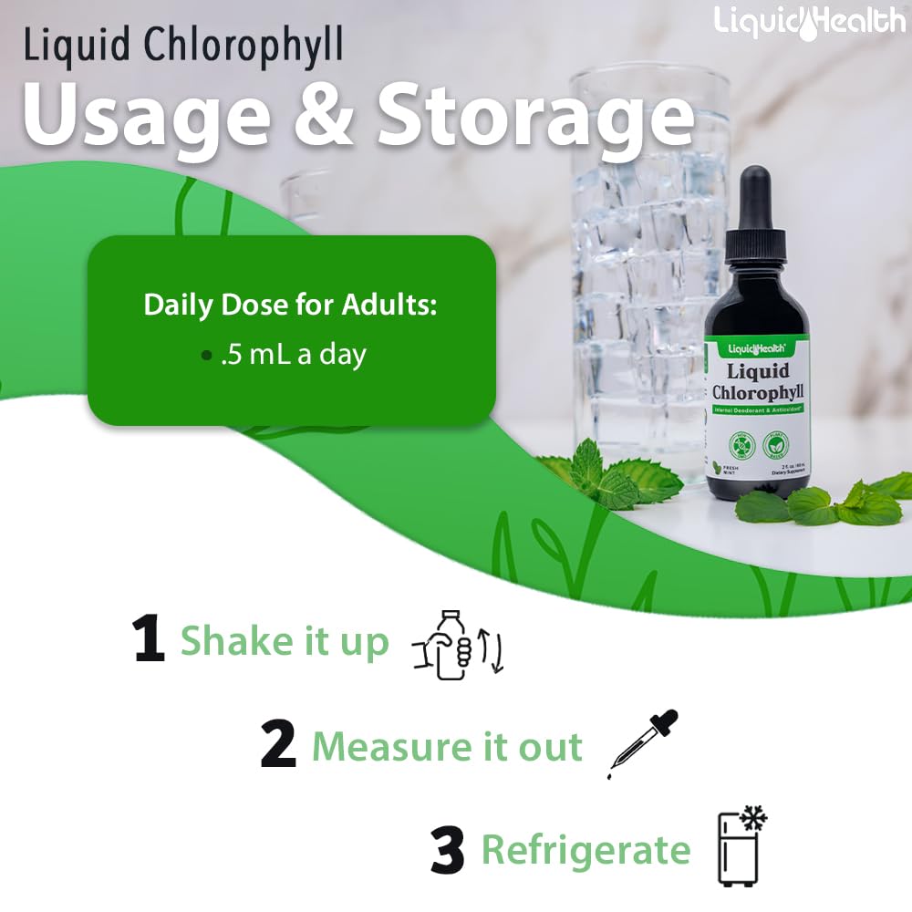 LIQUIDHEALTH botella junto a objeto para comparar tamaño y capacidad