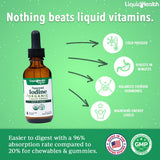 LIQUIDHEALTH gotas incoloras detalladas para absorción rápida