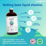 LIQUIDHEALTH textura del líquido mostrando consistencia y pureza