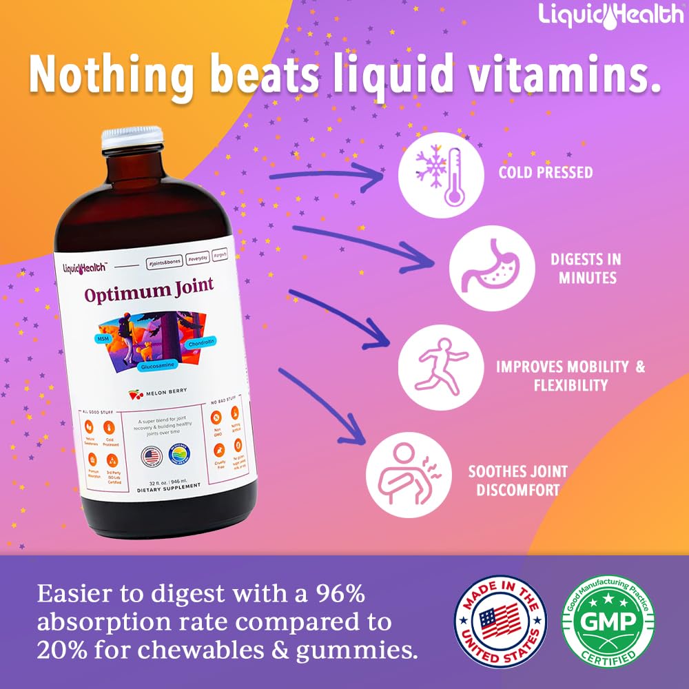 LIQUIDHEALTH detalle de la etiqueta con ingredientes y beneficios claros