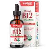 LIQUIDHEALTH frontal del envase mostrando la etiqueta orgánica y beneficios