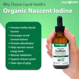LIQUIDHEALTH gotero en uso sublingual dosificación precisa y cómoda