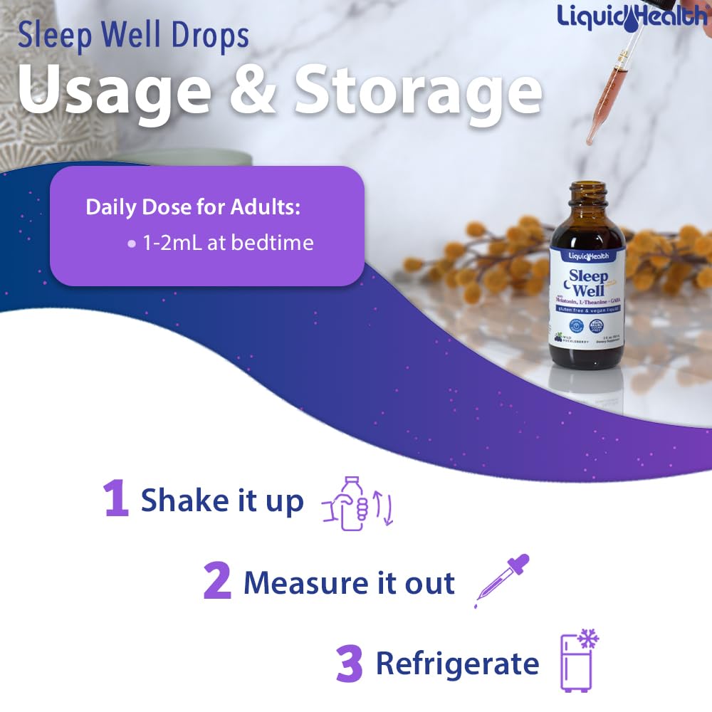 LIQUIDHEALTH comparación de tamaño del frasco junto a una mano para escala