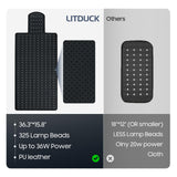 LITDUCK primer plano de LEDs triple chip que optimiza entrega de luz