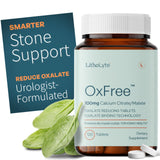LithoLyte OxFree frente del empaque mostrando dos beneficios claves