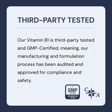 LIV Vitamin B1 muestra de textura en cuenco, claridad de líquido y pureza