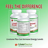 Livatone etiqueta con información nutricional y certificación GMP