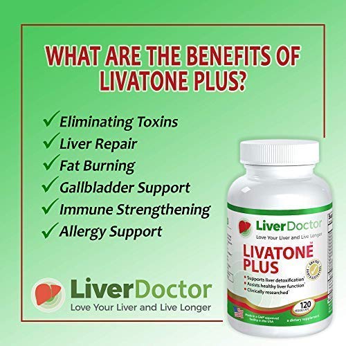 Livatone ingredientes clave como cardo mariano y taurina, apoyo integral