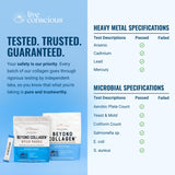 Live Conscious etiqueta nutricional y lista de ingredientes de calidad