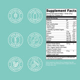 Live Conscious etiqueta nutricional e ingredientes para transparencia y confianza
