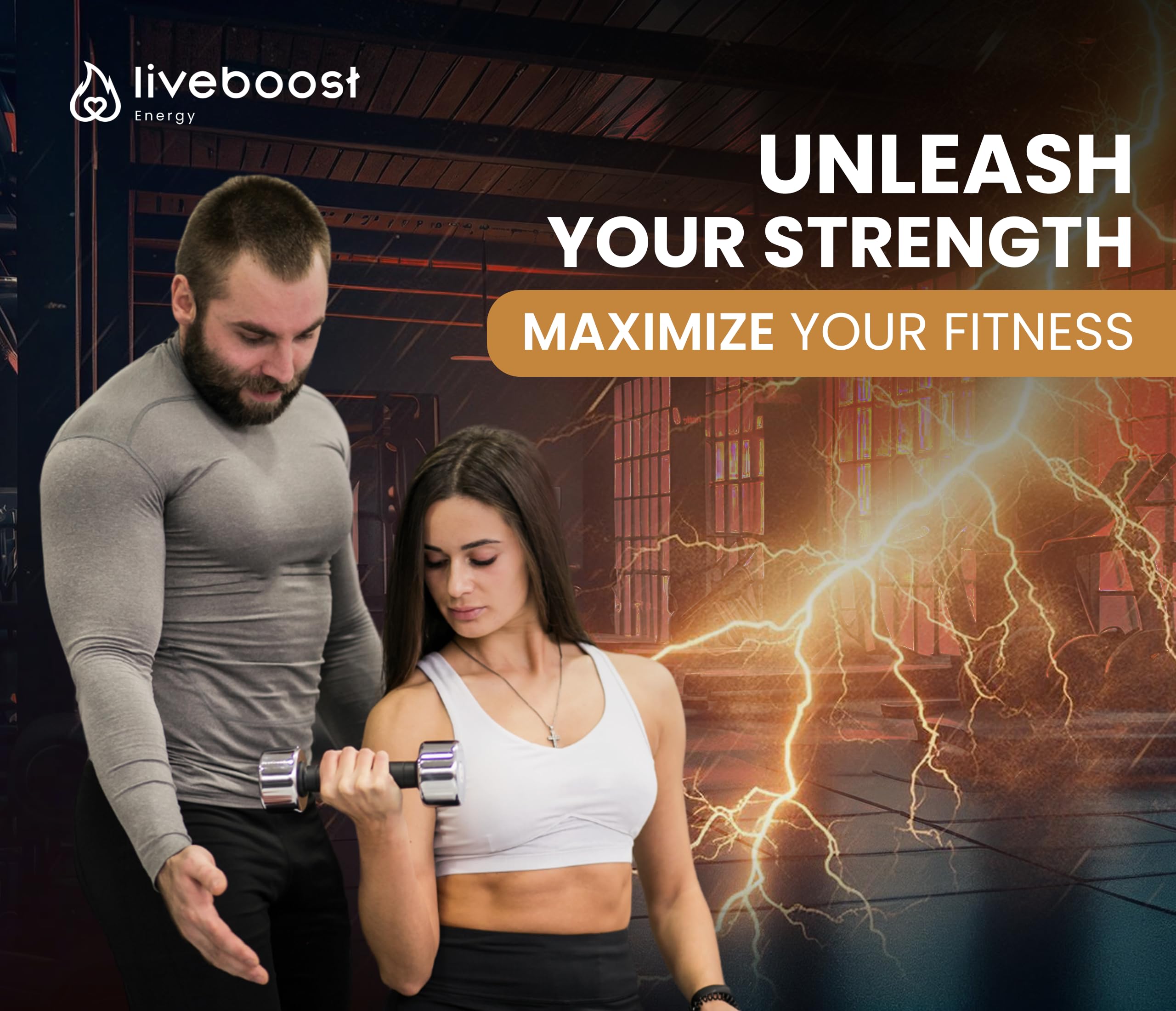 LIVEBOOST en ambiente lifestyle transmitiendo energía y bienestar