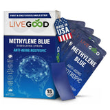 LIVEGOOD empaque frontal mostrando tiras y beneficio de conveniencia
