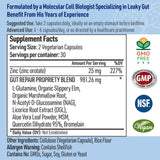 Liver Medic etiqueta con ingredientes clave y transparencia