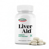 LIVERITE envase frontal mostrando diseño y beneficio de soporte hepático