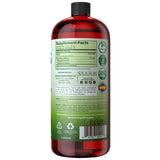 Living Silica etiqueta en primer plano destacando ingredientes naturales y beneficios visibles