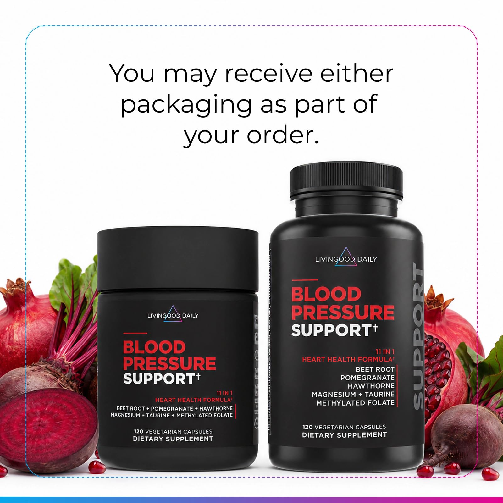 Livingood Daily etiqueta de ingredientes destacando mezcla 11en1