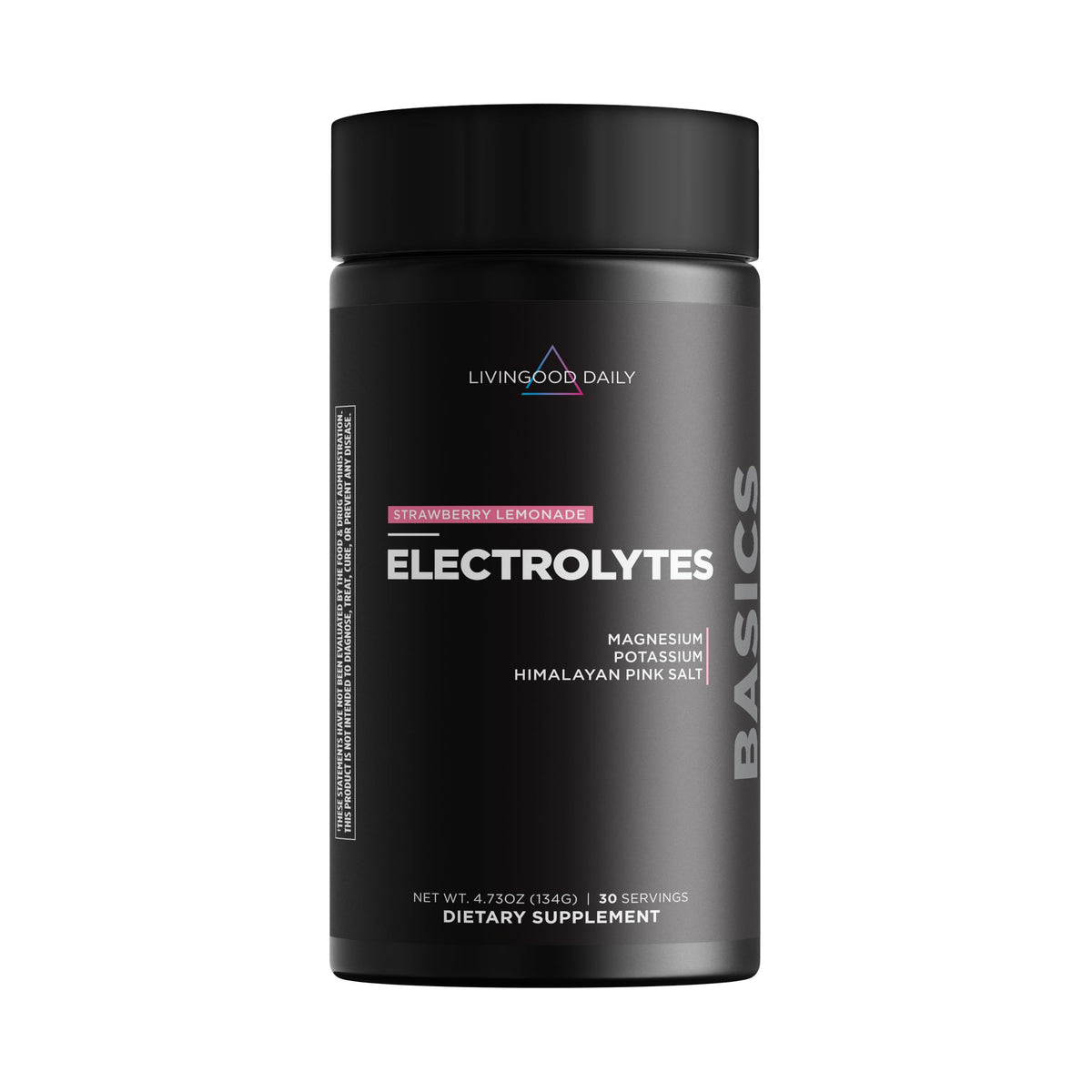 Livingood Daily envase frontal mostrando producto y 30 servicios, hidratación práctica