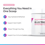 Livingood Daily etiqueta de ingredientes destacando electrolitos clave