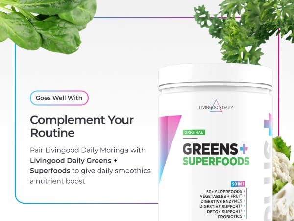 Livingood Daily estilo de vida con producto en cocina saludable