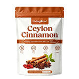 LivingRoot envase frontal de canela Ceylon con gran suministro y conveniencia