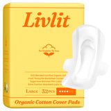 Livlit empaque frontal mostrando 32 unidades y protección confiable