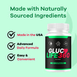 LIVORKA GlucoLife 360 ingredientes botánicos en primer plano para confianza