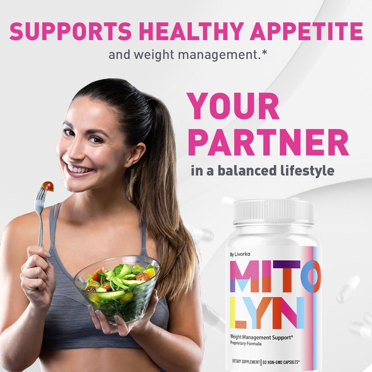 LIVORKA etiqueta Mitolyn detalle de ingredientes y lote