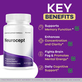 LIVORKA Neurocept etiqueta nutricional legible con composición y dosis recomendada
