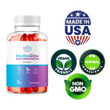 LIVORKA etiqueta de RevitaGlow con información nutricional clara y segura