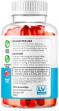 LIVORKA gomitas RevitaGlow junto a ingredientes naturales para transparencia