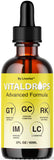 LIVORKA Vital Drops frente del empaque, presentación clara y cómoda