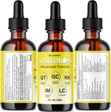 LIVORKA Vital Drops imagen de ingredientes, apariencia natural y transparente