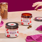 Llama Naturals gominolas en plato demostrando atractivo visual saludable