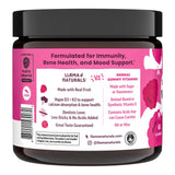 Llama Naturals primer plano de la textura suave y masticable