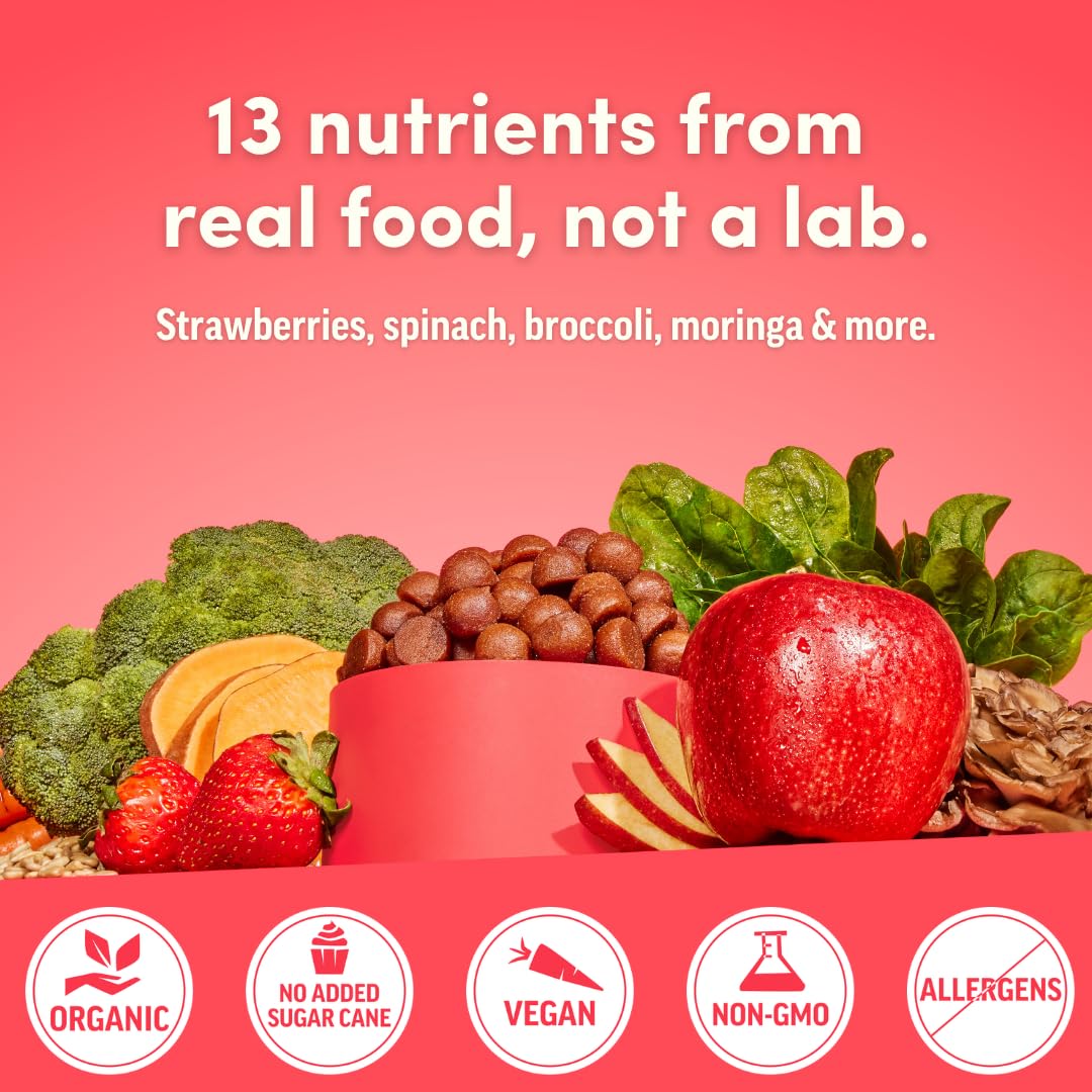 Llama Naturals frutas orgánicas que evidencian origen natural y vitaminas